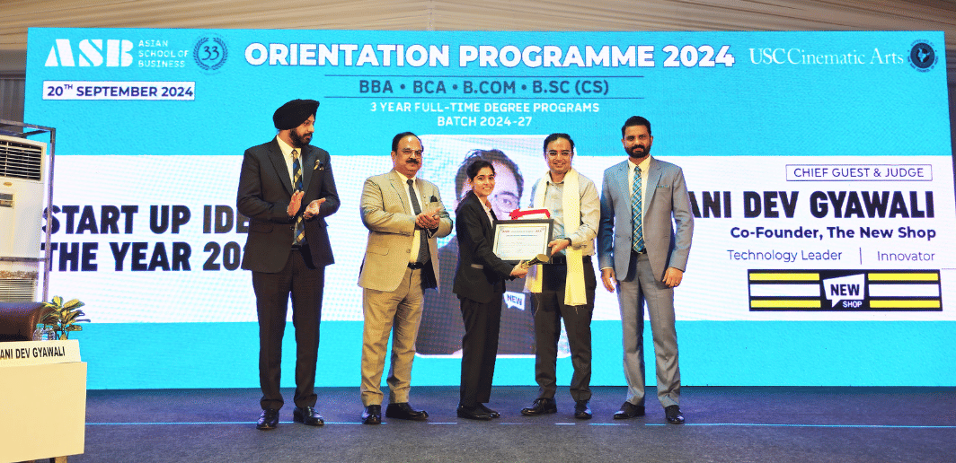 Asian School of Business Noida Orientation photo 5